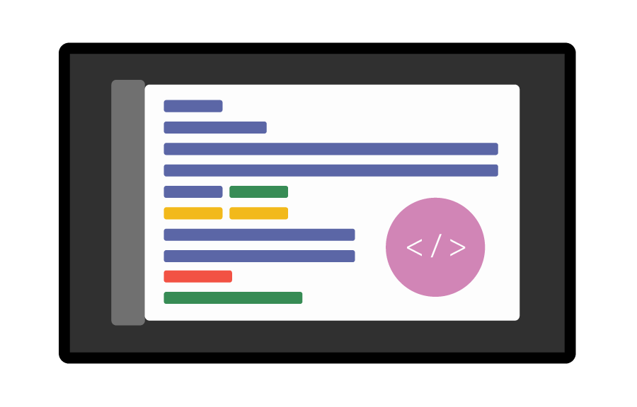 コーディングのイメージ絵